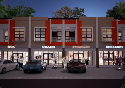 Ruko Puri Dago malam