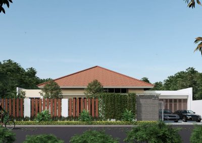 desain rumah mewah 1 lantai