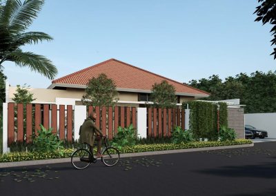 desain rumah mewah 1 lantai