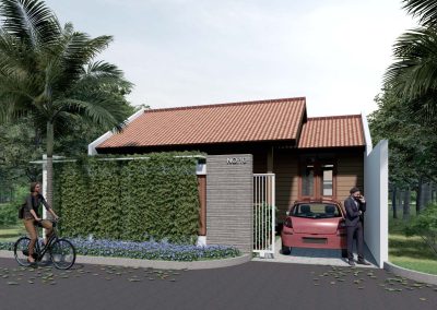 desain rumah mewah 1 lantai