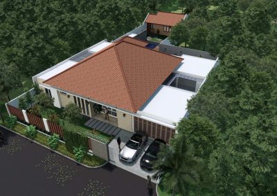 desain rumah mewah 1 lantai