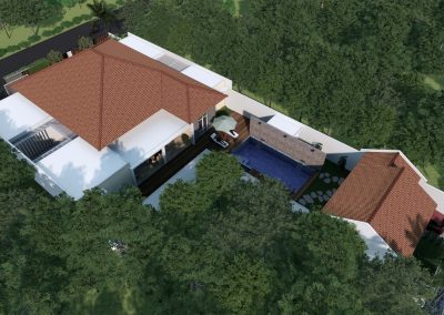 desain rumah mewah 1 lantai