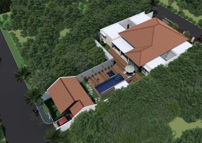 desain rumah mewah 1 lantai