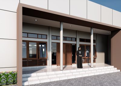 desain masjid minimalis modern